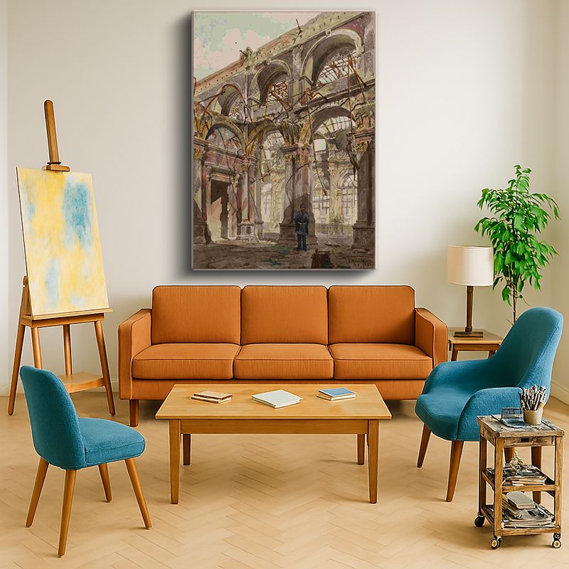 Ressam Kanvas Tablo 198